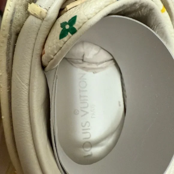 Louis Vuitton Murakami Multi-Color Monogram Leather Shoes - size 5.5W (4M) - Picture 8 of 8